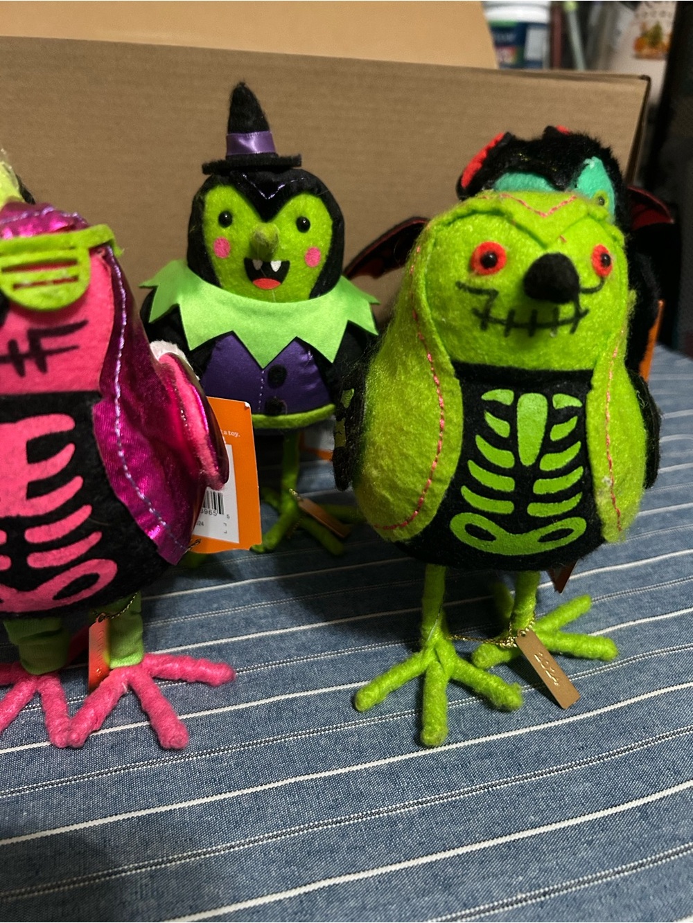 Target Spritz 2024 Hyde & EEK! Featherly Friends Halloween Birds Set of 5 NWT - Picture 3 of 6